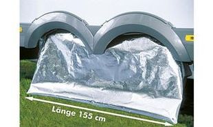 Hjulhuskappe med solreflektion for enkelakslet