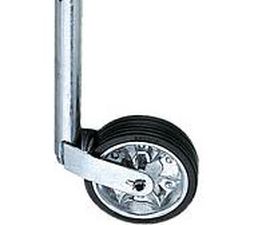 Nesehjul solid gummi plåtfelg 200 x 50