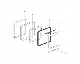 Pakning serviceluke FD3