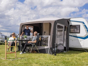 Lufttelt Pure 260-390cm D250cm H235-280cm TELTA