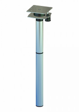 Bordsben roterande platta med låsning