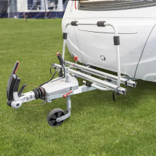 Sykkelstativ til campingvognens trekkstang, to sykler