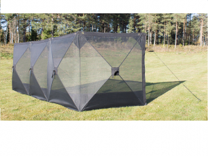 Leskydd, Popup vindskjerm 400x118cm, WeCamp