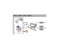 Fiksering for overligger Safari Residence serie 6 Thule