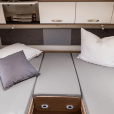 Laken trippelseng grå Walra