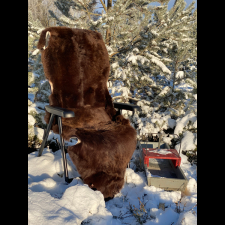 Lammeskinn Gently brun Royal Camping