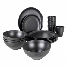 Servise 16 deler Orville svart