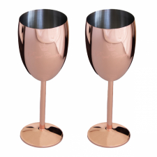 Hvitvinsglass 2 stk kobberbelagt Royal Camping
