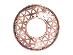 Lock till doftljus Yankee Candle - Illumalid Satin Copper Punched Met