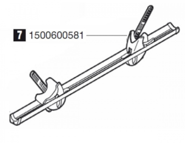 ELITE RAIL WITH RAILSLIDERS Nr 7