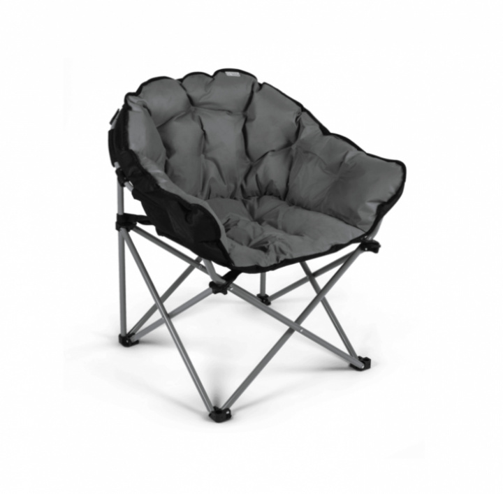 Campingstol Tube grå XL i gruppen Campingmøbler / Stoler / Campingstoler hos Camping 4U (02-1810-13)