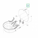 Glasslokk 395x357mm Dometic
