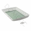 Reserveglass Dometic Midi-Heki 70x50, hvit ramme