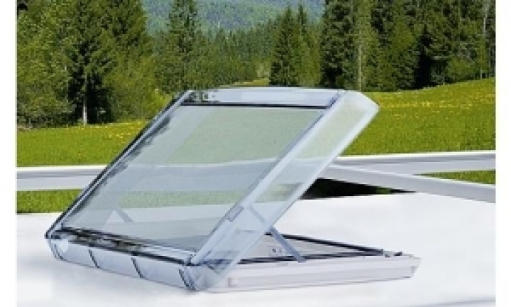 Reserveglass REMIS Remi Top Vario II 40 x 40, håndtag i gruppen Bobil & Caravan / Takluker / Reserveluker hos Camping 4U (110293104)