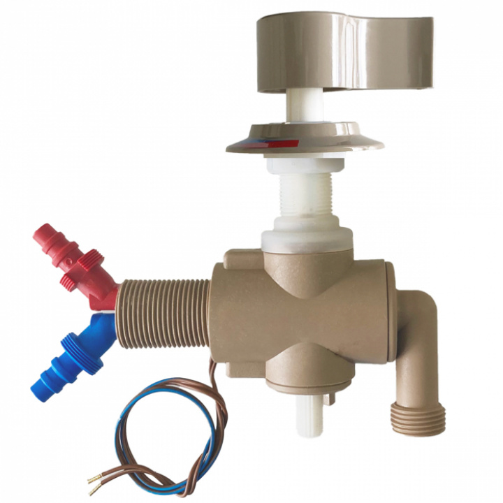 Blandare ø20mm beige Mono-Mix i gruppen Bobil & Caravan / Vann & VVS / Vannkraner / For 18-27 mm hull hos Camping 4U (110715)