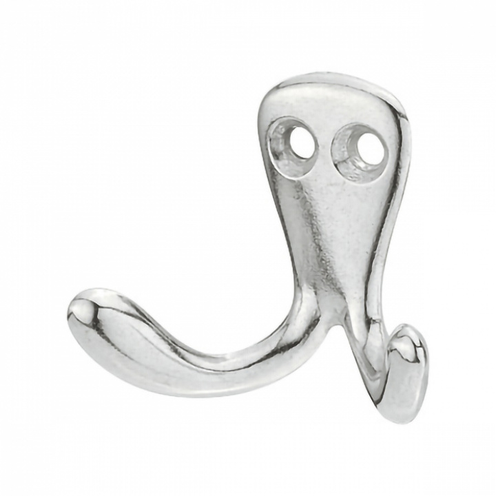 Kleskrok polert aluminium i gruppen Bobil & Caravan / Innredning / Deler & Tilbehør hos Camping 4U (111701)