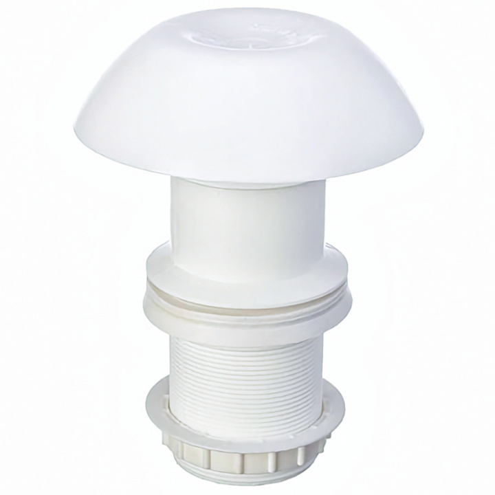 Takhatt ø60mm hvit i gruppen Bobil & Caravan / AC & Klima / Ventiler hos Camping 4U (114404)