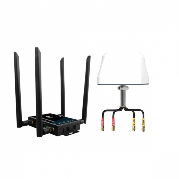 Ruter 4G inkl. ekstern antenne LTC i gruppen Elektronikk / Multimedia / Router hos Camping 4U (1223)