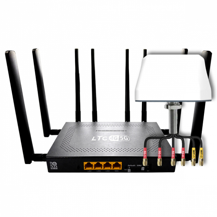 Router 5G Inkl Ekstern Antenne LTC Router 5G Inkl Ekstern Antenne LTC
