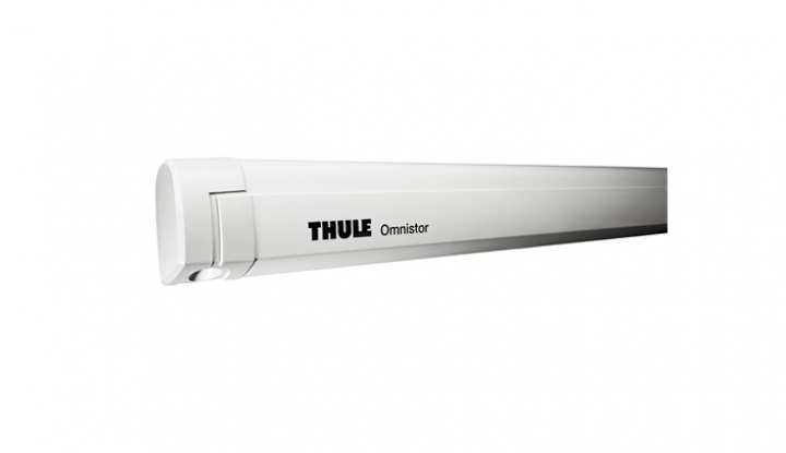 Thule Omnistor 5200 med Motor, box Hvit duk Grey i gruppen Markise & Telt / Markiser / Veggmontert hos Camping 4U (130110831r)