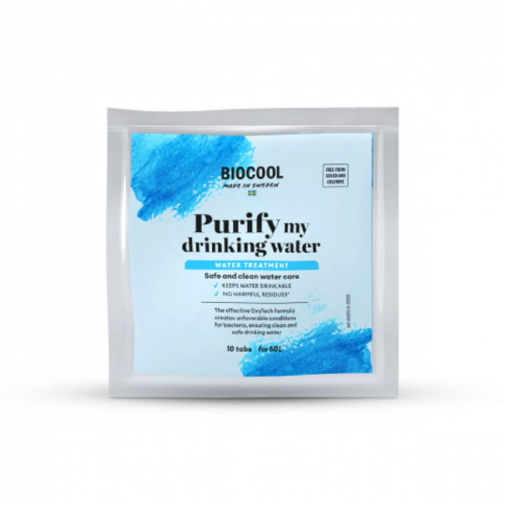 BioCool Purifi my drinking water dosepose 25g i gruppen Bobil & Caravan / Vann & VVS / Vannfilter hos Camping 4U (14-1060-1PO)