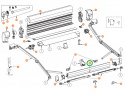 Front Thule Omnistor 8000 - 3.50m silver