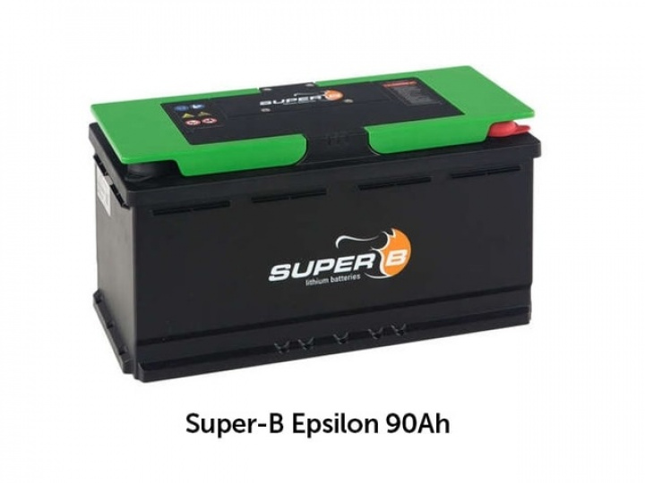 Litiumbatteri 90Ah, Epsilon Super B i gruppen Elektronikk / Fritidsbatterier / Litiumbatteri hos Camping 4U (16-5013-90)