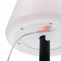 Bordlampe solceller hvit