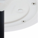 Bordlampe solceller hvit