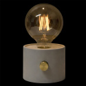 Bordlampe grå