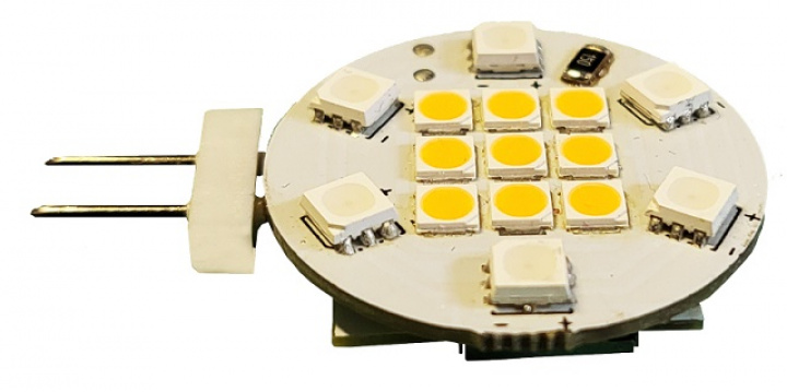 LED lampor med Bluetooth G4 flat 2-pack i gruppen Elektronikk / Belysning / Brytere / Uttak / LED-Pærer hos Camping 4U (17-5050-42)