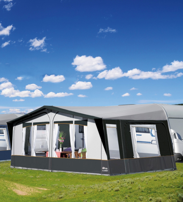 Fortelt Inaca Fjord 300 Coal T i gruppen Markise & Telt / Fortelt / Fortelt campingvogn / Fortelt med stativ hos Camping 4U (18-7061r)
