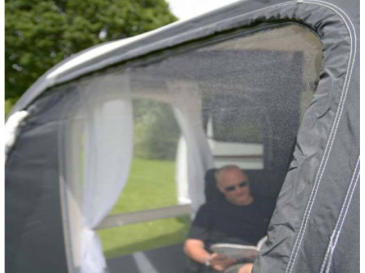 Kampa myggnetting Club Air Pro 2019- , Club Air All-Season i gruppen Markise & Telt / Fortelt / Frittstående telt, soltak, tilbehør osv. / Myggnett, netting foran og gavler til fortelt hos Camping 4U (18-8154-1r)