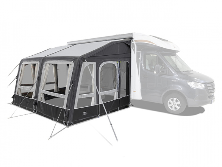 Lufttelt Grande Air All-Season 390 L390cm D300cm H235-295cm i gruppen Markise & Telt / Fortelt / Fortelt campingvogn / Oppblåsbare fortelt hos Camping 4U (18-8440-390SASR)
