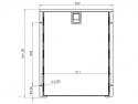 Kjøleskuff 85L Isotherm DR85 H625xB495xD545mm (trekkboks)