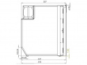 Kjøleskuff 85L Isotherm DR85 H625xB495xD545mm (trekkboks)