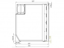 Kjøleskuff DR85 49,5 x 54,5 x 62,5 cm Isotherm