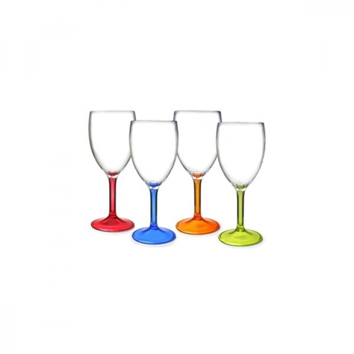 Vinglass 30 cl 4-pack, Flamefield i gruppen Kjøkkenutstyr / Husholdning / Glass og karaffler hos Camping 4U (2009462)