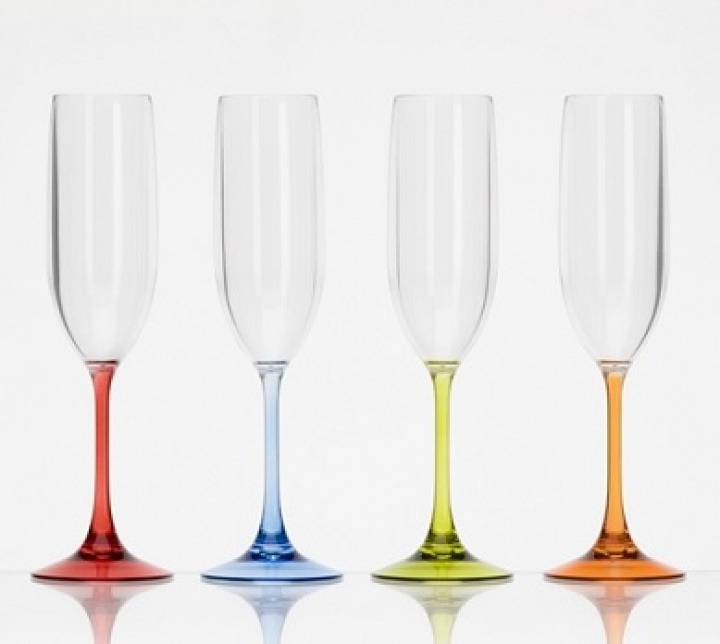 Champagneglass 4-pack, Flamefield i gruppen Kjøkkenutstyr / Husholdning / Glass og karaffler hos Camping 4U (2009467)