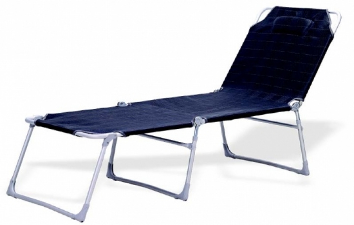 Solseng Westfield High Streak PHS 201 Grå i gruppen Campingmøbler / Solsenger hos Camping 4U (20185261)