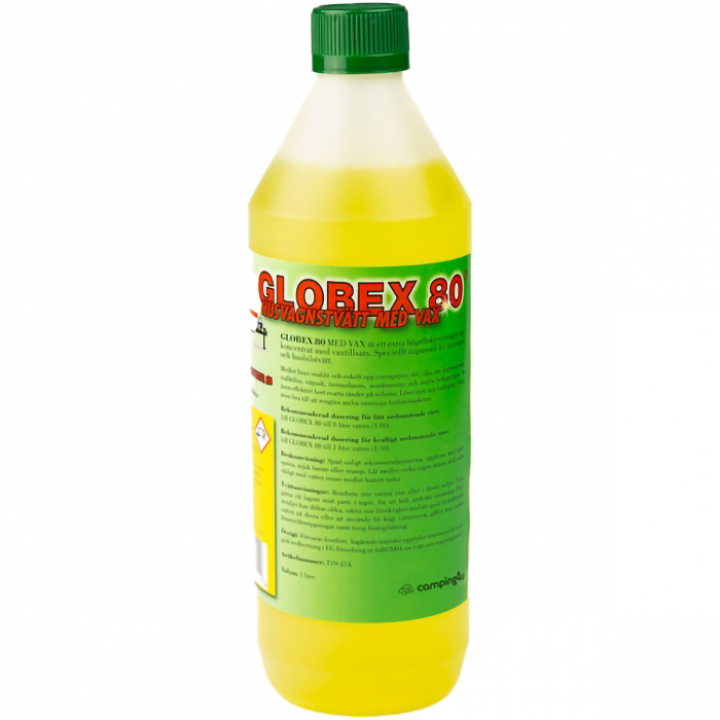 Vaskemiddel for campingvogner & bobiler med voks Globex 80 i gruppen Chassis / Rengjøring & vedlikehold / Rengjøring hos Camping 4U (2019371)