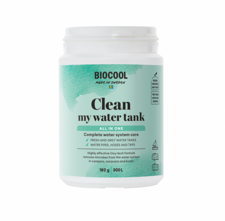 BioCool Clean My Water Tank (50 tabletter) i gruppen Bobil & Caravan / Vann & VVS / Vannfilter hos Camping 4U (20193892)