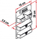 Opbevaringslomme Pocket Kasett