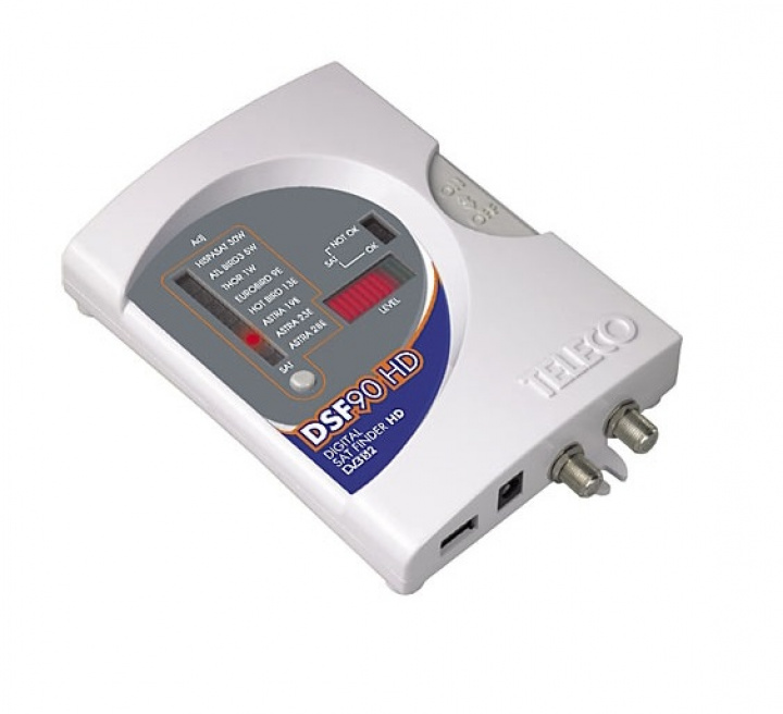 Satellittfinner Teleco DSF 90 HD i gruppen Elektronikk / Multimedia / TV-antenne og parabolantenne hos Camping 4U (2055591)