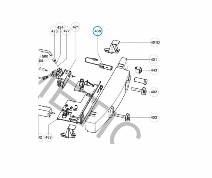 Tenninnretning Dometic i gruppen Bobil & Caravan / Kjøleskap / Reservedeler Dometic / Kretskort/Elektronikk hos Camping 4U (207999321)
