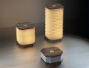 Pop-up lampe i valnøttre Smart Living