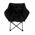 Lenestol sammenleggbar Softa svart Smart Living