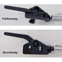 Vindusholder Polifix brakett L280mm Høyre Polivitrum