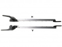 Vindusholder Høyre Polivitrum 280 mm