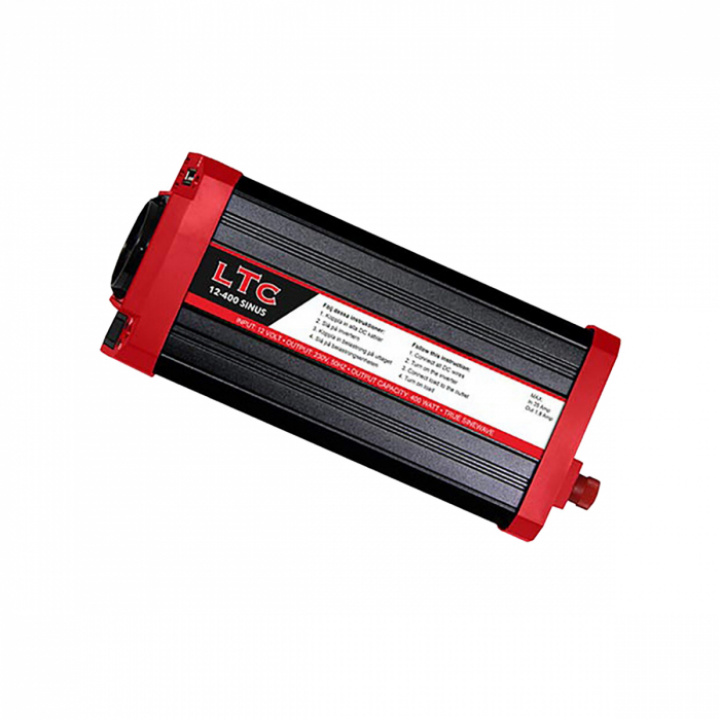 Inverter Sinus 12V-400W, LTC i gruppen Elektronikk / Omformere / Inverter / Ren Sinusspenning hos Camping 4U (327)